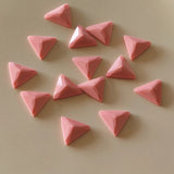 Gray Powder Triangle DIY Earrings Jewelry Materials
