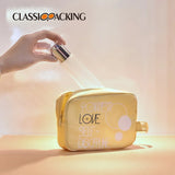 Portable Cosmetic Bag Beauty Products Storage Printed Wash Bag