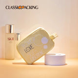 Portable Cosmetic Bag Beauty Products Storage Printed Wash Bag