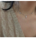 Smoothidoo 925 Silver Star Necklace for Women