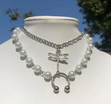 Ins Wind Multi-Layer Dragonfly Pendant Necklace for Women