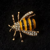 Insect Bee Brooches Pines Metalicos Enamel Pins Metal Insect