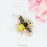 Insect Bee Brooches Pines Metalicos Enamel Pins Metal Insect