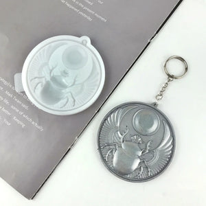 Insect-Shape Keychain Epoxy Resin Decorative Mold Pendant Mold
