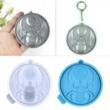 Insect-Shape Keychain Epoxy Resin Decorative Mold Pendant Mold