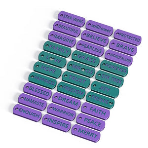 Inspirational Pendant Bracelet Silicone Mold DIY Resin Craft