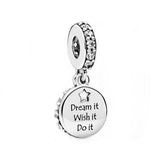 925 Silver Stars Dangle Charm Beads for Bracelet Diy Jewelry