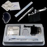 Starter Kit Dolphin Mishu 316L Stainless Steel Ear Stud Piercing Gun Set