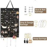 Felt Jewelry Storage Display Hanging Bag Organizer