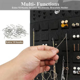 Felt Jewelry Storage Display Hanging Bag Organizer