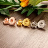 18mm Snap Button Cufflinks for Wedding Suit Shirt