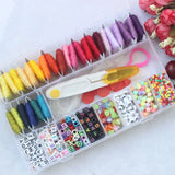 Hand-painted Clay Beads Collection DIY Jewelry Materials