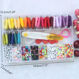Hand-painted Clay Beads Collection DIY Jewelry Materials