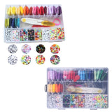 Hand-painted Clay Beads Collection DIY Jewelry Materials