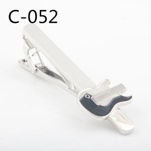 Guitar Novelty Tie Clip for Men
