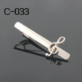 Musical Note Tie Clip - Treble Clef Design