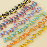 Hand-Painted Fish Ceramic Beads Collection for DIY Jewelry