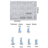 Chess Board Resin Mold for DIY Home Office Decor