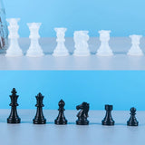 Chess Checkerboard Piece Casting Silicone Mould DIY Crafts Making Tools