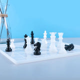 Chess Checkerboard Piece Silicone Mould DIY Crafts Tools