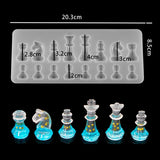 Chess Crystal Epoxy Resin Mold for DIY Crafts