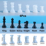 Chess Crystal Epoxy Resin Mold for DIY Crafts