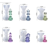 Chess Epoxy Resin Mold Chess Pieces Silicone Mould DIY Crafts