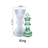 Chess Epoxy Resin Mold Chess Pieces Silicone Mould DIY Crafts
