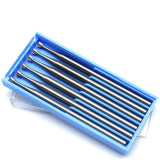 Inverted Cone Burs Jewelry Engraving Burs High Speed Steel Burs 6Pcs