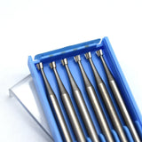Inverted Cone Burs Jewelry Engraving Burs High Speed Steel Burs 6Pcs