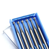 Inverted Cone Burs Jewelry Engraving Burs High Speed Steel Burs 6Pcs