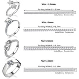 Invisible Ring Size Adjusters Guard Ring Sizer with Measuring Tool