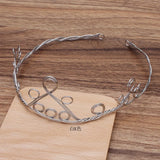 Adjustable Crown Head Bands Metal Hair Band DIY Jewel