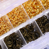 Multicolor Circle Open Jump Rings DIY Jewelry Findings 10mm-4mm