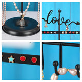 Iron Art Detachable Earrings Holder Jewelry Organizer for Girls
