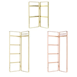 Iron Earring Holder Stand Necklace Organizer
