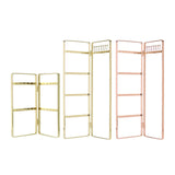 Iron Earring Holder Stand Necklace Organizer