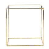Iron Frame Geometric Showcase Earrings Necklace Hanger Display