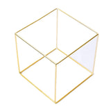 Iron Frame Geometric Showcase Earrings Necklace Hanger Display