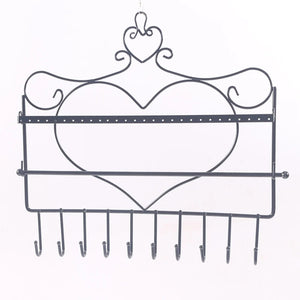 Earring Holder Organizer Wall Mount Jewelry Storage Rack