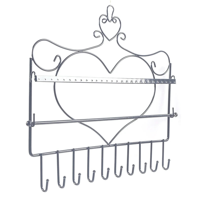 Earring Holder Organizer Wall Mount Jewelry Storage Rack