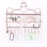 Earring Holder Organizer Wall Mount Jewelry Storage Rack