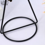 Iron Jewelry Display Stand Earrings Necklace Hanger Props