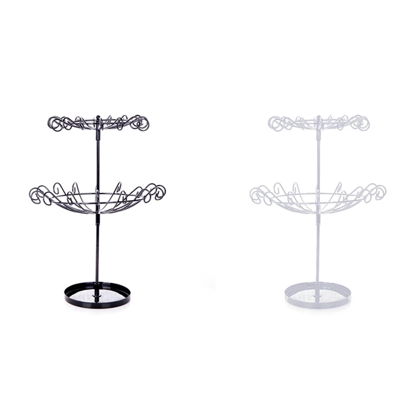 Iron Rotating Jewelry Hanger Pendant Display Stand