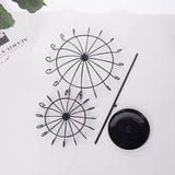 Iron Rotating Jewelry Hanger Pendant Display Stand