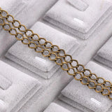 1.2x7x8mm Antique Bronze Iron Chain Necklace