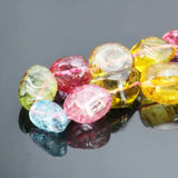 Multicolor Tourmaline Beads Strand 10x16mm Jewelry Making