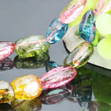 Multicolor Tourmaline Beads Strand 10x16mm Jewelry Making