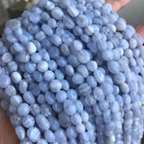 6x8mm Natural Lace Agates Stone Beads for Jewelry Making 15''