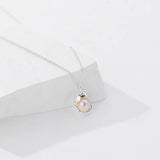 Sterling Silver Pendant Freshwater Pearl Necklace Mother Birthday Gift